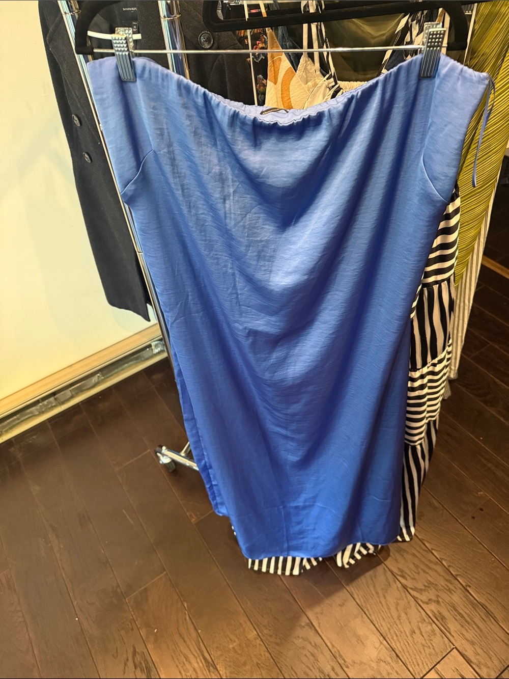 Abercrombie & Fitch Royal Blue Midi Dress